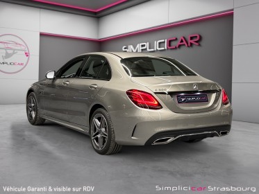 Mercedes classe c 300 e 9g-tronic amg line suivi complet mercedes - toit ouvrant - camera - int led ambiance occasion...