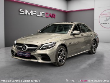 Mercedes classe c 300 e 9g-tronic amg line suivi complet mercedes - toit ouvrant - camera - int led ambiance occasion...