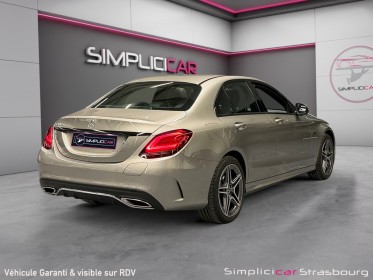 Mercedes classe c 300 e 9g-tronic amg line suivi complet mercedes - toit ouvrant - camera - int led ambiance occasion...