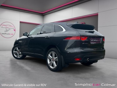 Jaguar f-pace v6 3.0 v6 300 ch 700 nm bva8 awd 4x4 r-sport double toit ouvrant feu full led sono meridian aff tête haute......