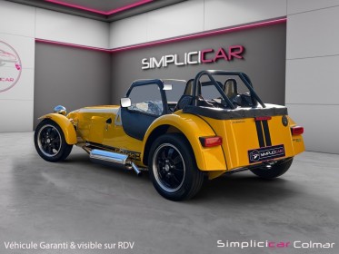 Caterham super seven 170 s jaune firecracker chauffage intérieur garantie 12 mois occasion simplicicar colmar simplicicar...