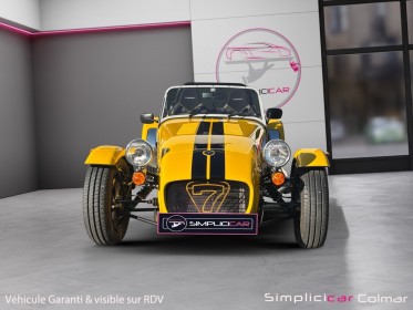 Caterham super seven 170 s jaune firecracker chauffage intérieur garantie 12 mois occasion simplicicar colmar simplicicar...
