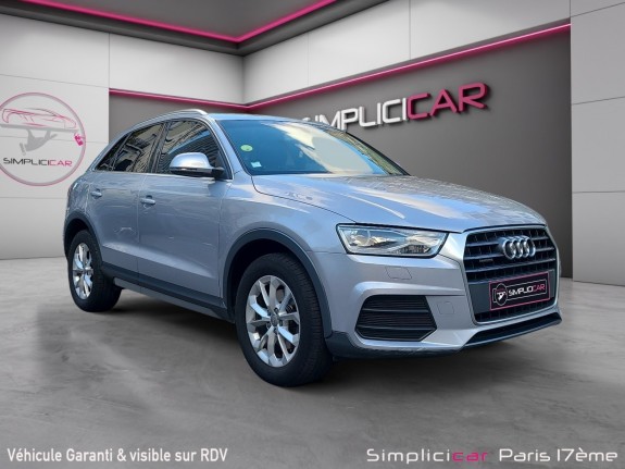 Audi q3 2.0 tdi 184 ch s tronic 7 quattro ambiente occasion paris 17ème (75)(porte maillot) simplicicar simplicibike france