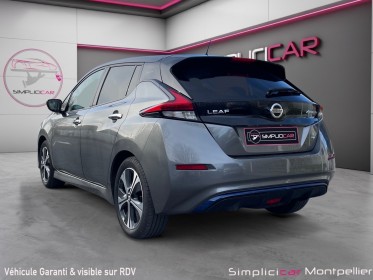 Nissan leaf 2021 electrique 40kwh 10ème anniversaire batterie 100% carplay garantie 12mois occasion montpellier (34)...