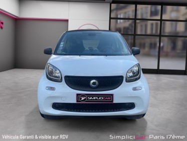 Smart fortwo coupe 1.0 71 ch ss ba6 pure occasion paris 17ème (75)(porte maillot) simplicicar simplicibike france