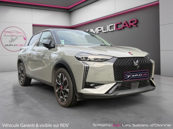 Ds ds3 crossback performance line  carplay régulateur de vitesse caméra 360 garantie 12 mois occasion simplicicar les...