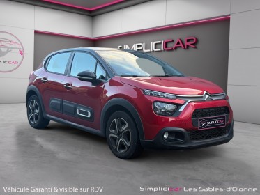 Citroen c3 c3 puretech 110 ss eat6 shine garantie 12 mois climatisation auto carplay occasion simplicicar les sables-d'olonne...