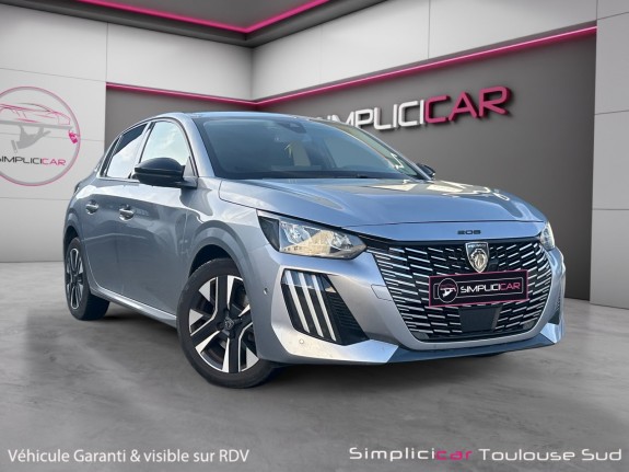 Peugeot 208 100 bvm6 allure carplay caméra de recul garantie 12 mois occasion simplicicar toulouse sud simplicicar...