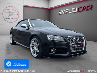 Audi s5 cabriolet v6 3.0 tfsi 333 quattro s tronic - garantie 12 mois occasion simplicicar reims simplicicar simplicibike...