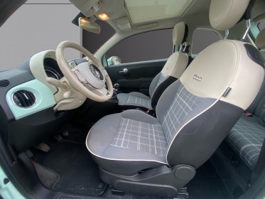 Fiat 500 serie 6 euro 6d 1.2 69 ch eco pack lounge garantie 12 mois occasion simplicicar toulon ouest simplicicar...