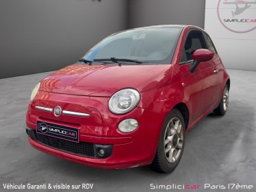 Fiat 500 1.2 8v 69 ch ss sport / toit panoramique occasion paris 17ème (75)(porte maillot) simplicicar simplicibike france