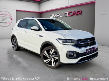 Volkswagen t-cross 1.0 tsi 110 start/stop dsg7 r-line 1 ère main attelage garantie 12 mois occasion simplicicar besanÇon...