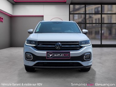 Volkswagen t-cross 1.0 tsi 110 start/stop dsg7 r-line 1 ère main attelage garantie 12 mois occasion simplicicar besanÇon...