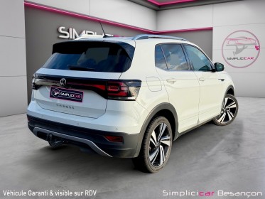 Volkswagen t-cross 1.0 tsi 110 start/stop dsg7 r-line 1 ère main attelage garantie 12 mois occasion simplicicar besanÇon...