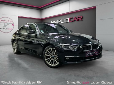 Bmw serie 3 f30 lci2 318d 150 ch bva8 luxury - caméra 360 - sièges chauffants/électriques à mémoire - garantie 12 mois...