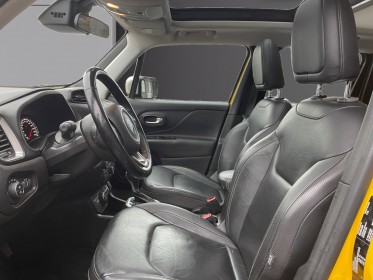 Jeep renegade 2.0 140ch bva9 limited 4x4 - to - cuir - gps - angles mort - acc - garantie 12 mois occasion simplicicar...