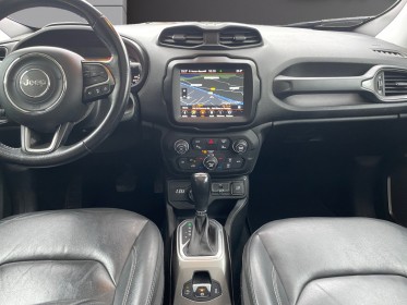 Jeep renegade 2.0 140ch bva9 limited 4x4 - to - cuir - gps - angles mort - acc - garantie 12 mois occasion simplicicar...