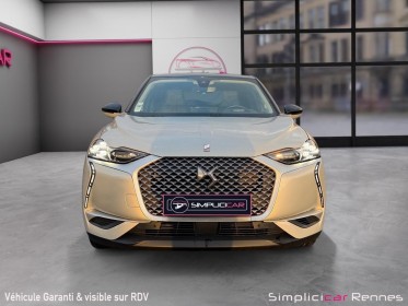 Ds ds3 crossback e-tense grand chic - camera de recul - carplay occasion simplicicar rennes simplicicar simplicibike france
