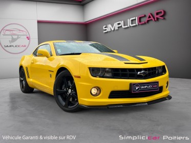 Chevrolet camaro coupe v8 6.2 432ch sièges chauffants régulateur de vitesse garantie 12 mois occasion simplicicar poitiers...