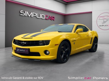Chevrolet camaro coupe v8 6.2 432ch sièges chauffants régulateur de vitesse garantie 12 mois occasion simplicicar poitiers...