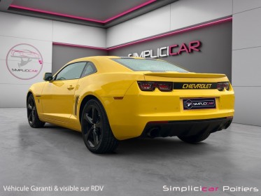 Chevrolet camaro coupe v8 6.2 432ch sièges chauffants régulateur de vitesse garantie 12 mois occasion simplicicar poitiers...