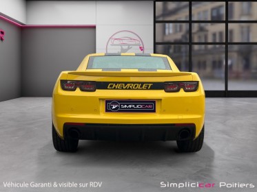 Chevrolet camaro coupe v8 6.2 432ch sièges chauffants régulateur de vitesse garantie 12 mois occasion simplicicar poitiers...