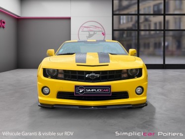 Chevrolet camaro coupe v8 6.2 432ch sièges chauffants régulateur de vitesse garantie 12 mois occasion simplicicar poitiers...