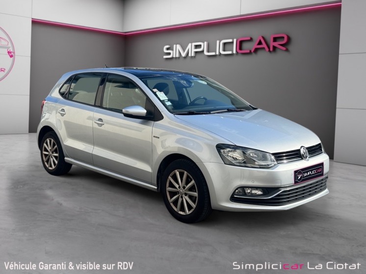 Volkswagen polo 1.2 tsi 90 bluemotion technology série spéciale lounge entretien complet occasion simplicicar la ciotat...