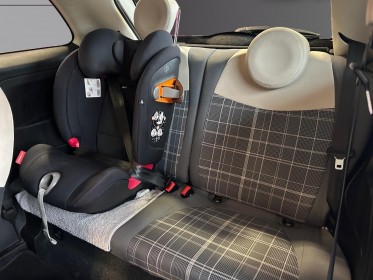 Fiat 500 serie 6 1.2 69 ch lounge / garante 12 mois / toit panoramique / radar arriere/ clim occasion  simplicicar nice -...