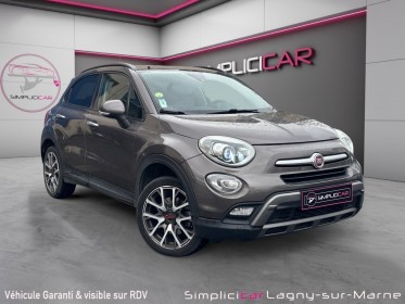 Fiat 500x 2.0 multijet 140 ch 4x4 cross  - sièges cuir - sièges electriques - carnet d'entretien occasion simplicicar lagny...