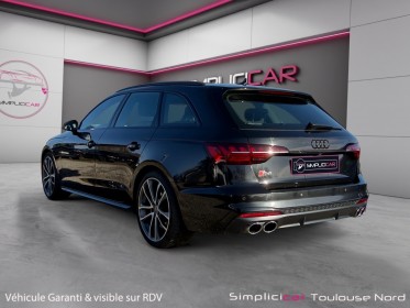 Audi s4 avant v6 3.0 tdi 347 tiptronic 8 quattro carplay camera toit ouvrant occasion simplicicar toulouse nord simplicicar...
