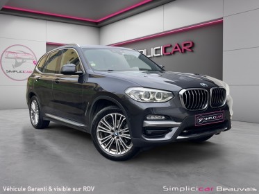 Bmw x3 g01 xdrive20d 190ch bva8 luxury garantie 12mois occasion parc voitures beauvais simplicicar simplicibike france