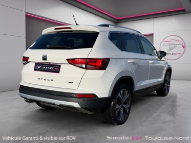 Seat ateca 2.0 tdi 150 ch dsg7 4drive xcellence toit ouvrant garantie 12 mois carplay occasion simplicicar toulouse nord...