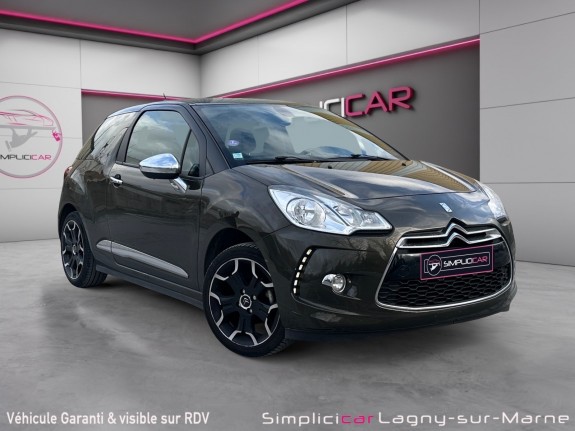 Citroen ds3 vti 82 so chic - historique complet - distribution effectuée occasion simplicicar lagny  simplicicar...