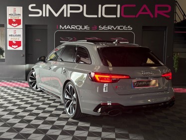 Audi rs4 avant v6 2.9 tfsi 450 ch tiptronic 8 --- full options --- garantie 12 mois --- occasion  simplicicar aix les bains...