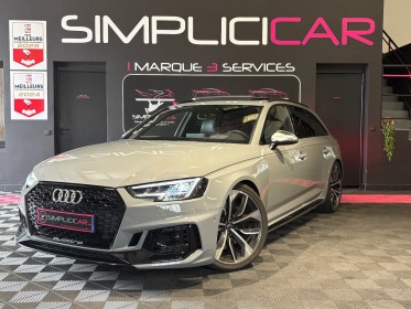 Audi rs4 avant v6 2.9 tfsi 450 ch tiptronic 8 --- full options --- garantie 12 mois --- occasion  simplicicar aix les bains...