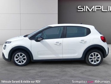 Citroen c3 societe 1.5 bluehdi 100ch ss bvm feel / capteurs recul ar / 2 places occasion réunion ville st pierre simplicicar...