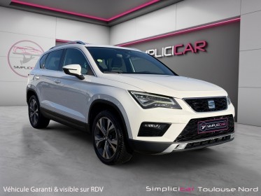 Seat ateca 2.0 tdi 150 ch dsg7 4drive xcellence toit ouvrant garantie 12 mois carplay occasion simplicicar toulouse nord...