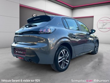 Peugeot 208 puretech 100 ss bvm6 active pack - caméra recul - régulateur  limiteur - maintien voie occasion réunion ville...