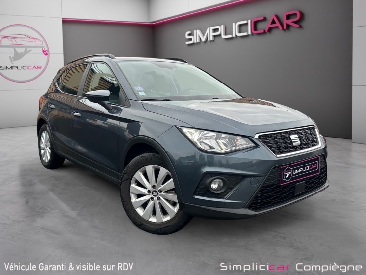 Seat arona business style 1.0 110 ch - faible km - occasion simplicicar compiegne simplicicar simplicibike france