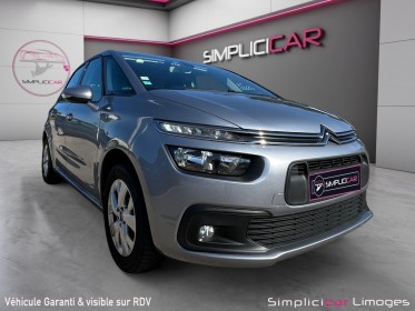 Citroen c4 spacetourer bluehdi 100 ss bvm5 live garantie 12 mois occasion simplicicar limoges  simplicicar simplicibike france