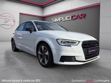 Audi a3 sportback 1.6 tdi 116 midnight series garantie 12 mois occasion simplicicar limoges  simplicicar simplicibike france