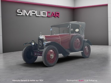 Citroen 5cv trefle 1925 occasion simplicicar le mans simplicicar simplicibike france