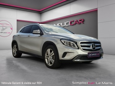 Mercedes classe gla 220 cdi 4-matic sensation 7-g dct a garantie 12 mois occasion simplicicar le mans simplicicar...