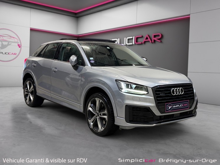 Audi q2 quattro 40 tfsi 190ch s line toit ouvrant s tronic 7 garantie 12 mois occasion simplicicar bretigny-sur-orge...