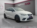 Seat ibiza 1.0 ecotsi 115 ch s/s bvm6 fr toit ouvrant car play cuir velours garantie 12 mois occasion simplicicar...