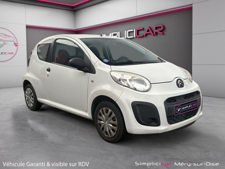 Citroen c1 c1 1.0i attraction garantie 12 mois occasion simplicicar mery-sur-oise simplicicar simplicibike france