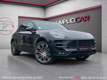 Porsche macan turbo 3.6 v6 400 ch pdk carbone int ext attelage toit ouvrant garantie 12 mois occasion simplicicar bordeaux ...