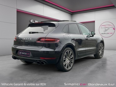 Porsche macan turbo 3.6 v6 400 ch pdk carbone int ext attelage toit ouvrant garantie 12 mois occasion simplicicar bordeaux ...