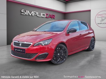 Peugeot 308 1.6 thp 270ch ss bvm6 gti - suivi/bluetooth/caméra de recul - garantie 12 mois occasion simplicicar soissons...